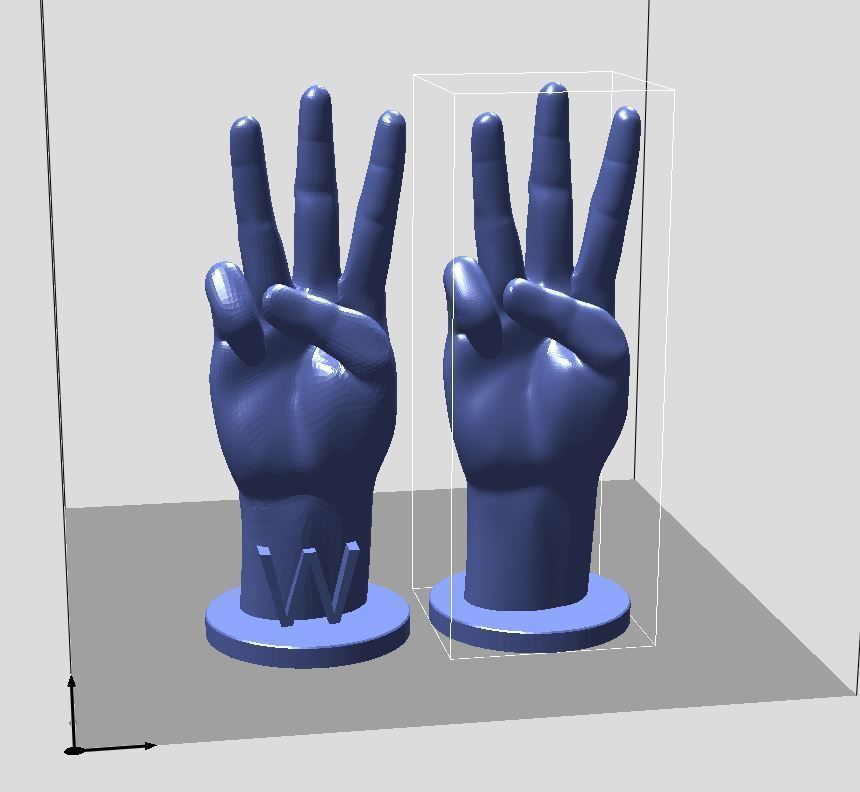 ASL Alphabet 3D print model_27