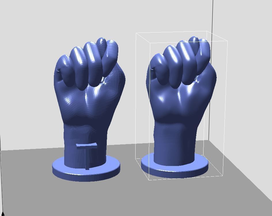 ASL Alphabet 3D print model_24