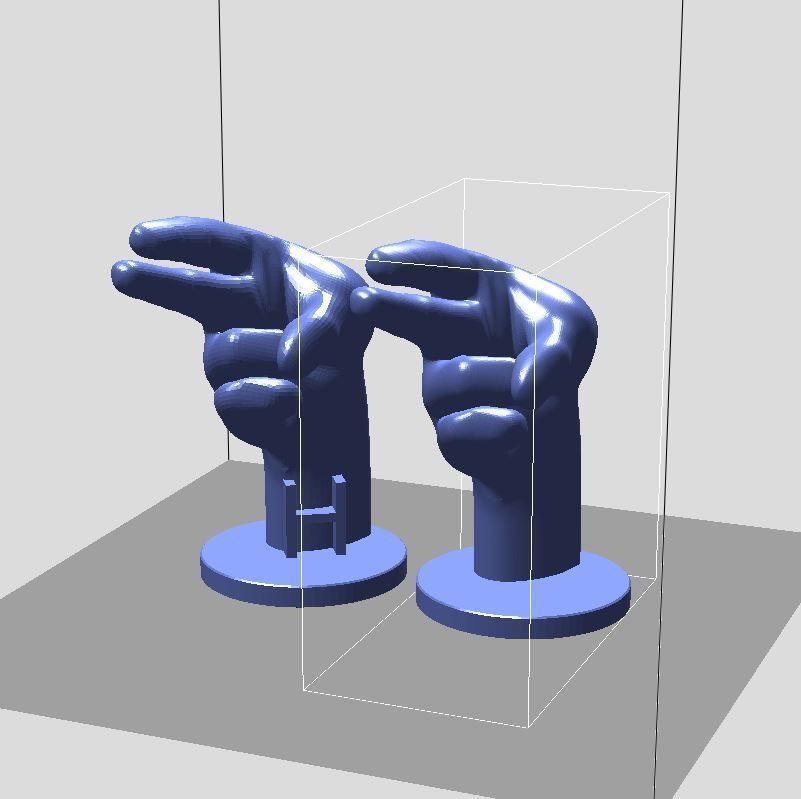 ASL Alphabet 3D print model_12