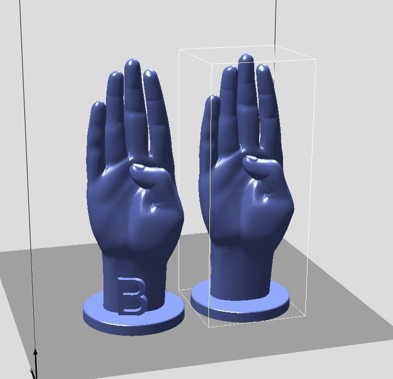 ASL Alphabet 3D print model_5