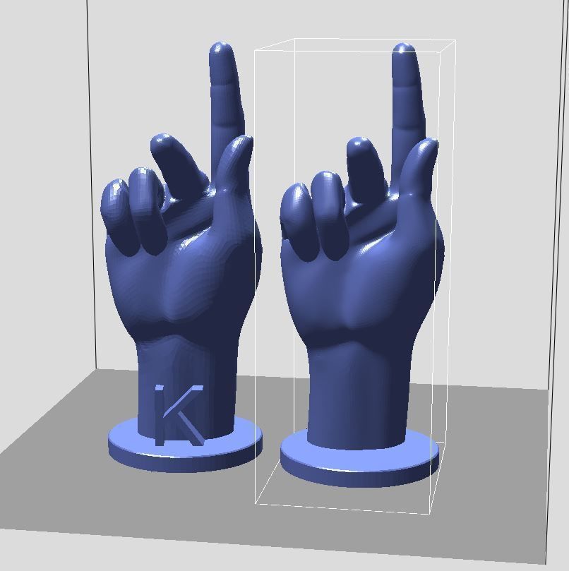 ASL Alphabet 3D print model_15
