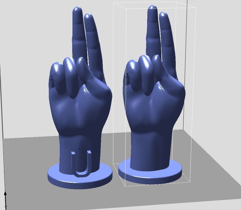 ASL Alphabet 3D print model_25