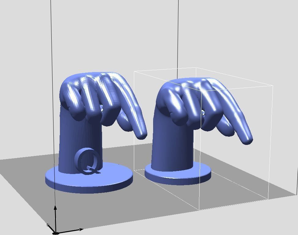 ASL Alphabet 3D print model_21