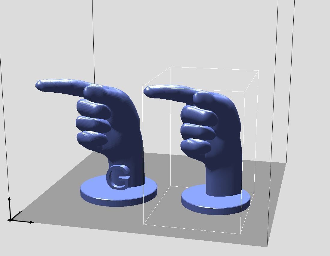 ASL Alphabet 3D print model_11