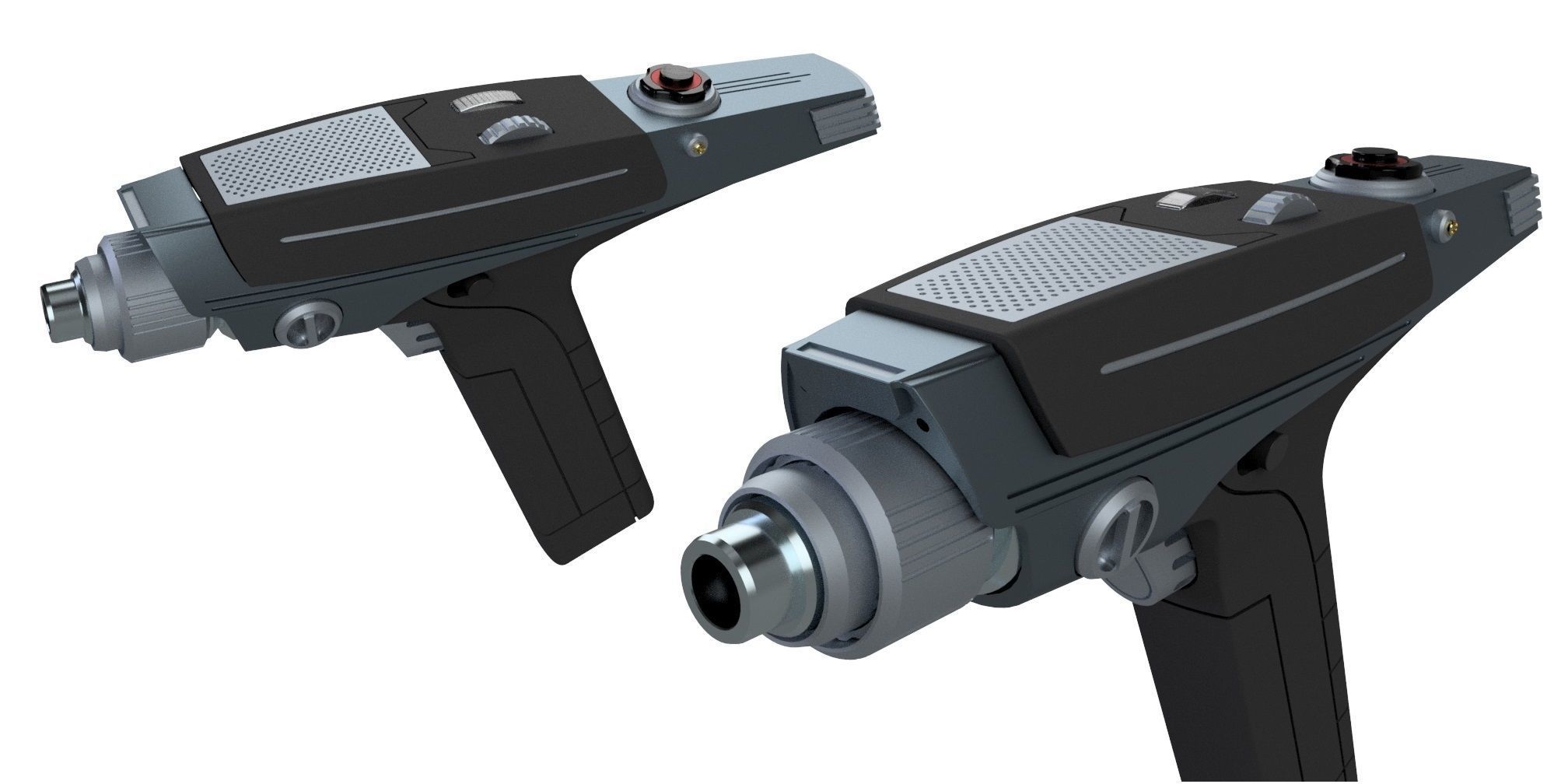 Strange New Phaser 3D print model_2