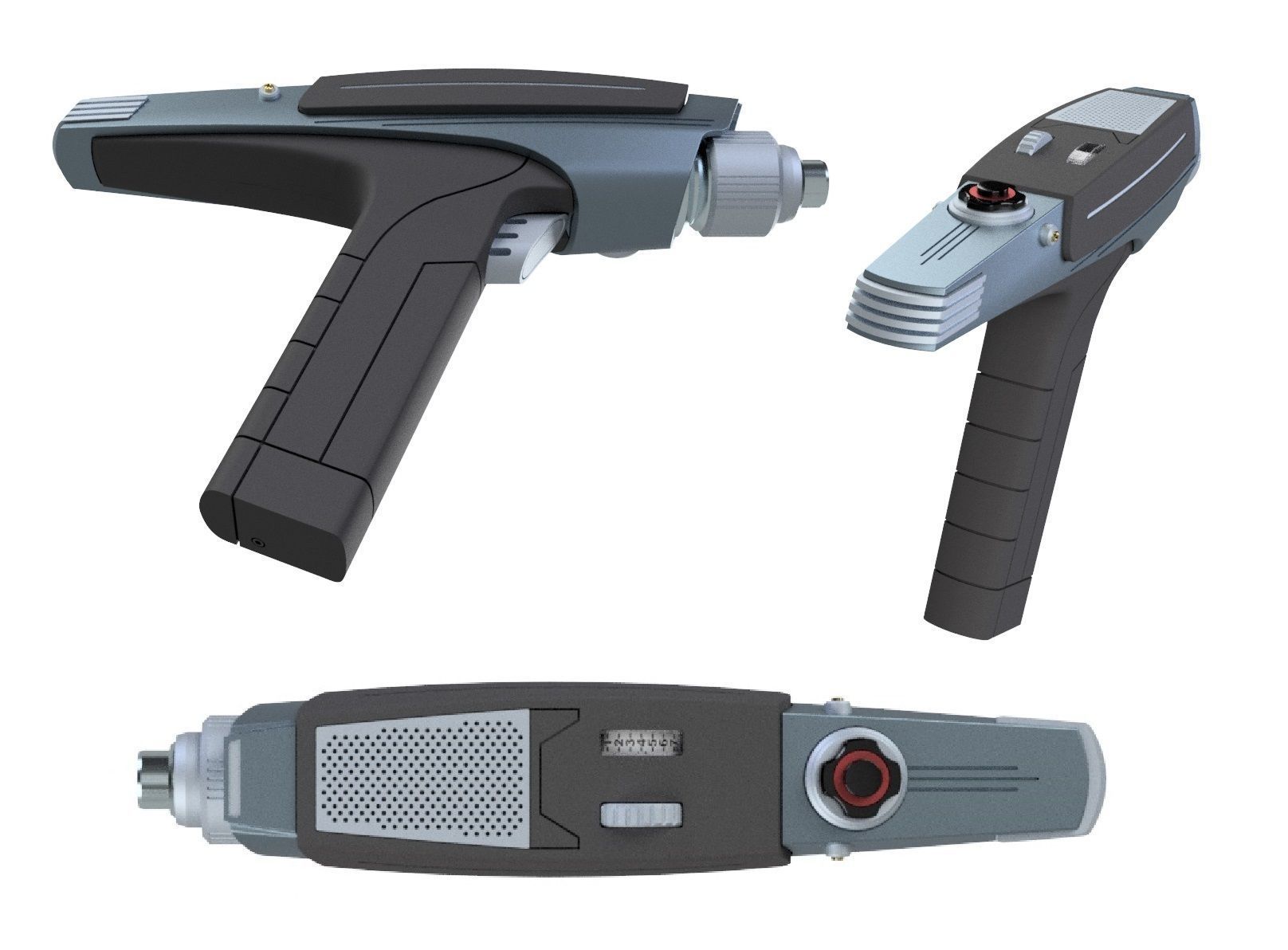 Strange New Phaser 3D print model_1