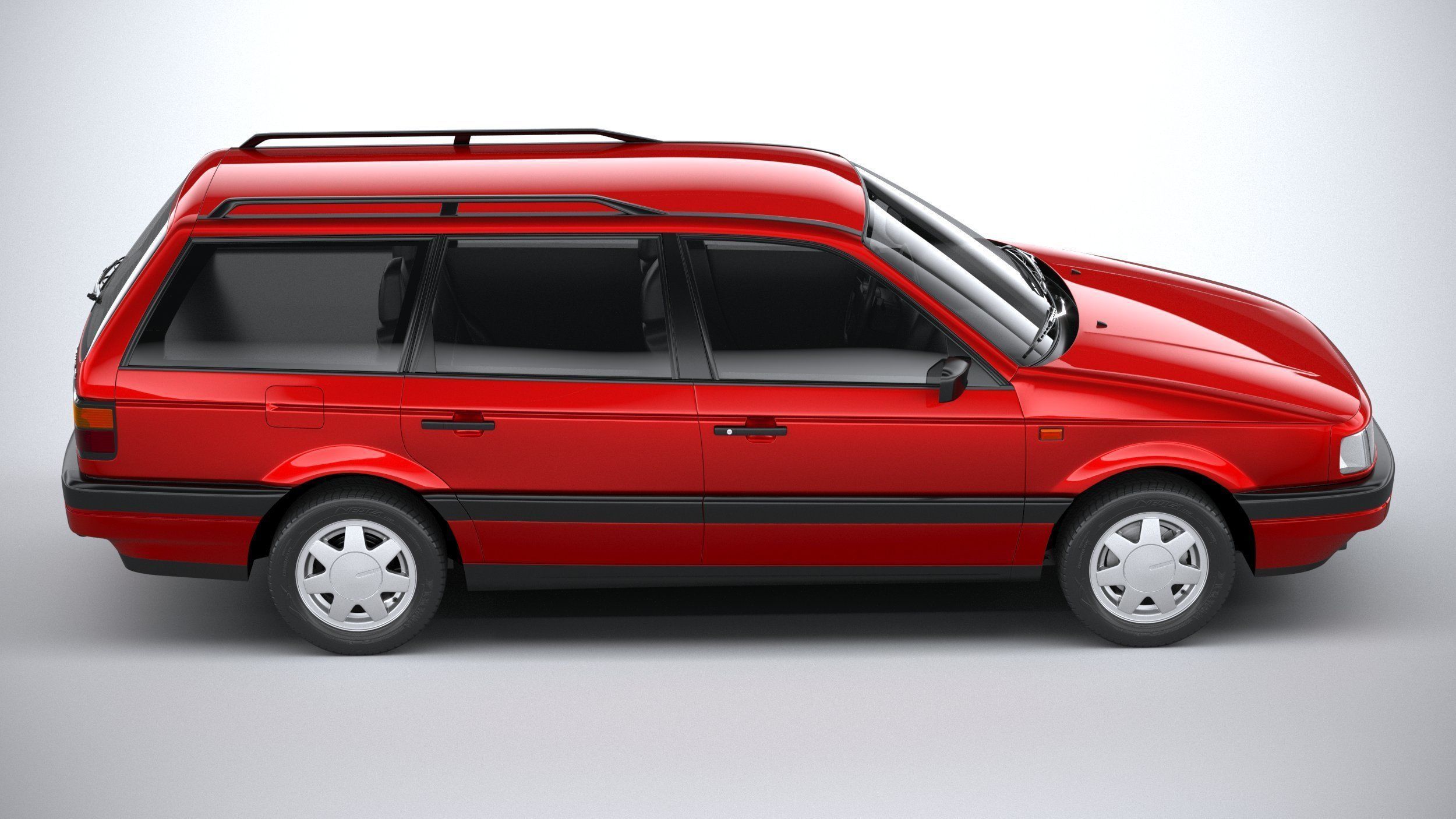 Volkswagen Passat B3 variant 3D model_11