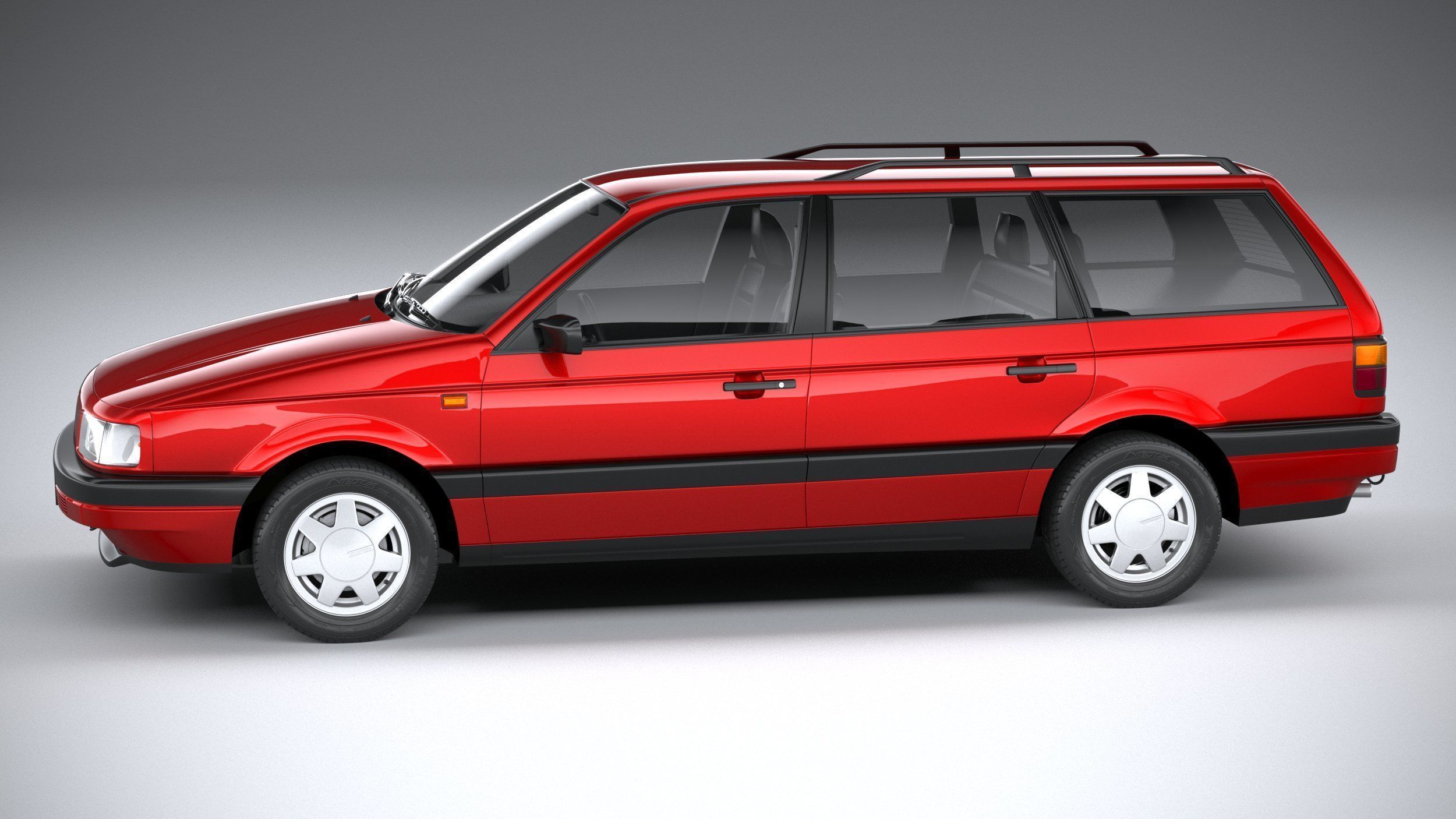 Volkswagen Passat B3 variant 3D model_8