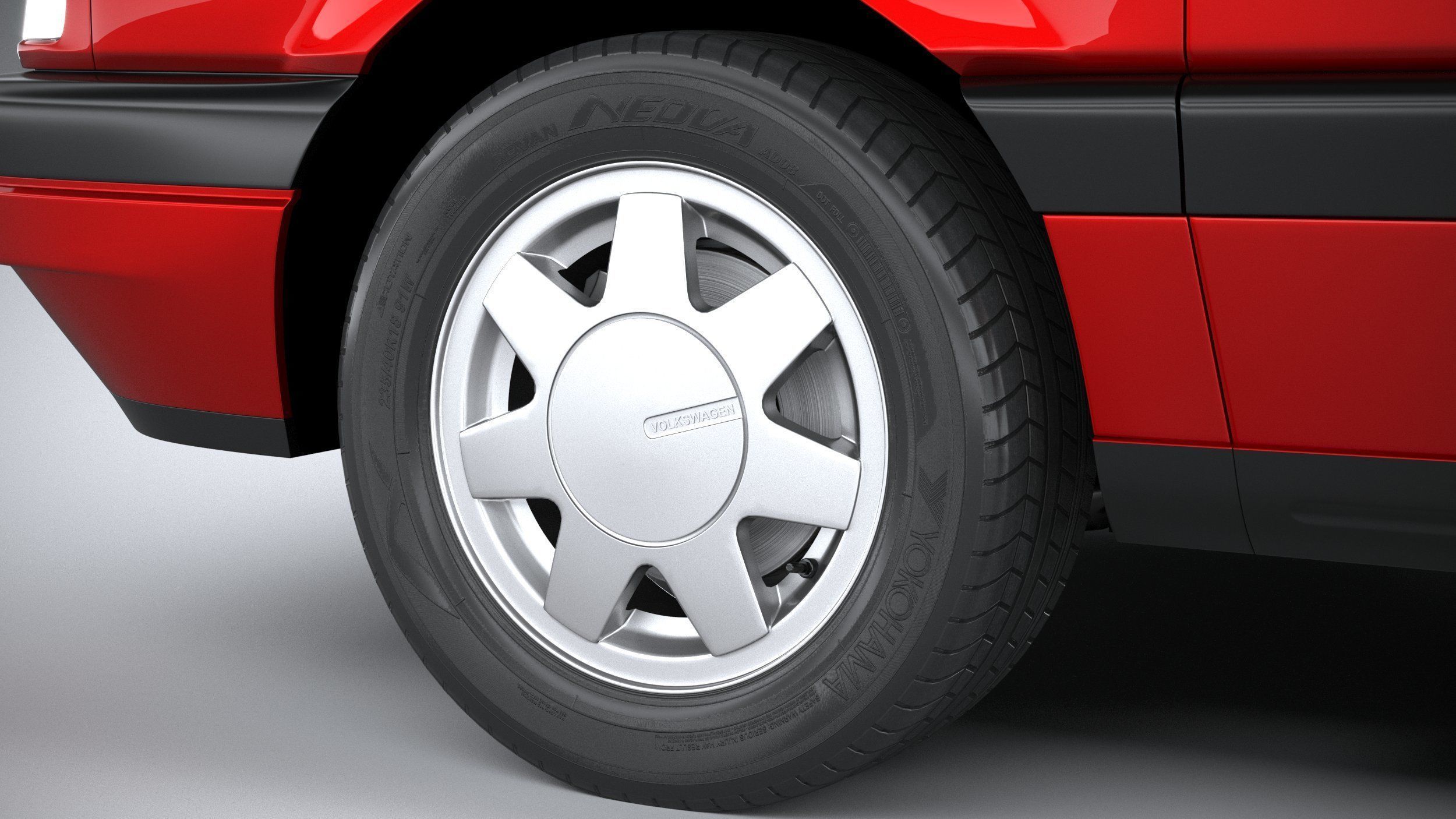 Volkswagen Passat B3 variant 3D model_16