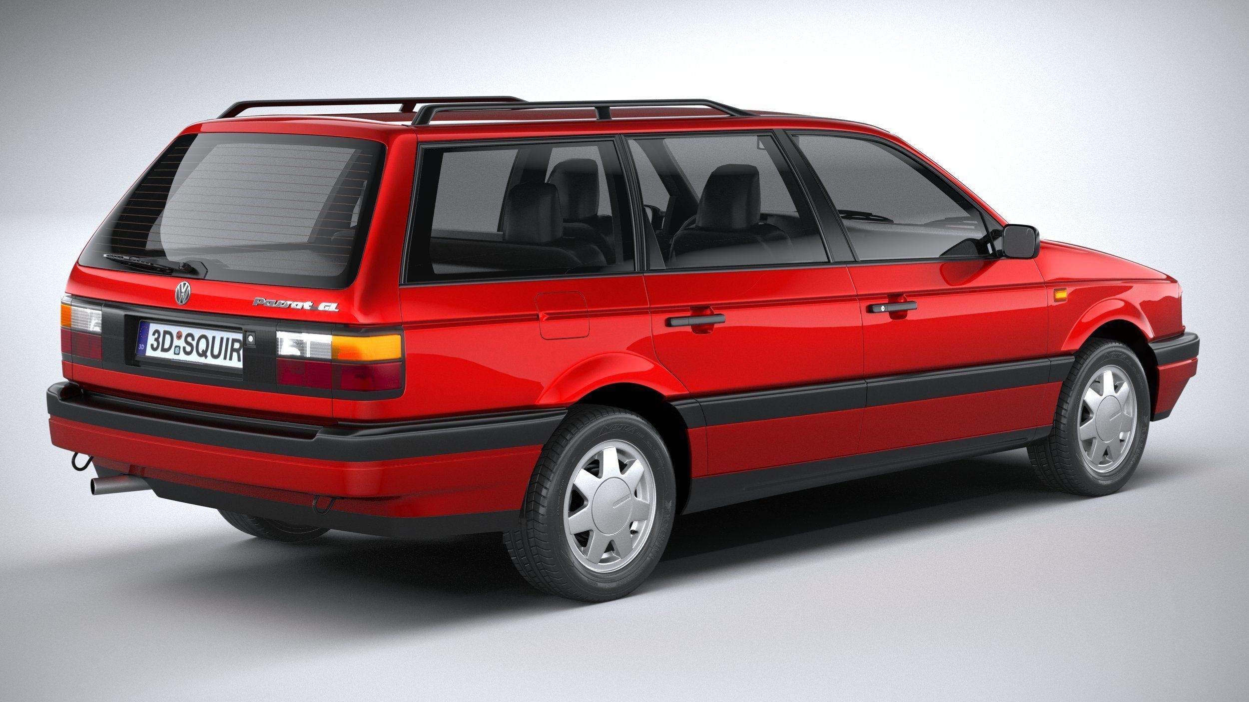 Volkswagen Passat B3 variant 3D model_17