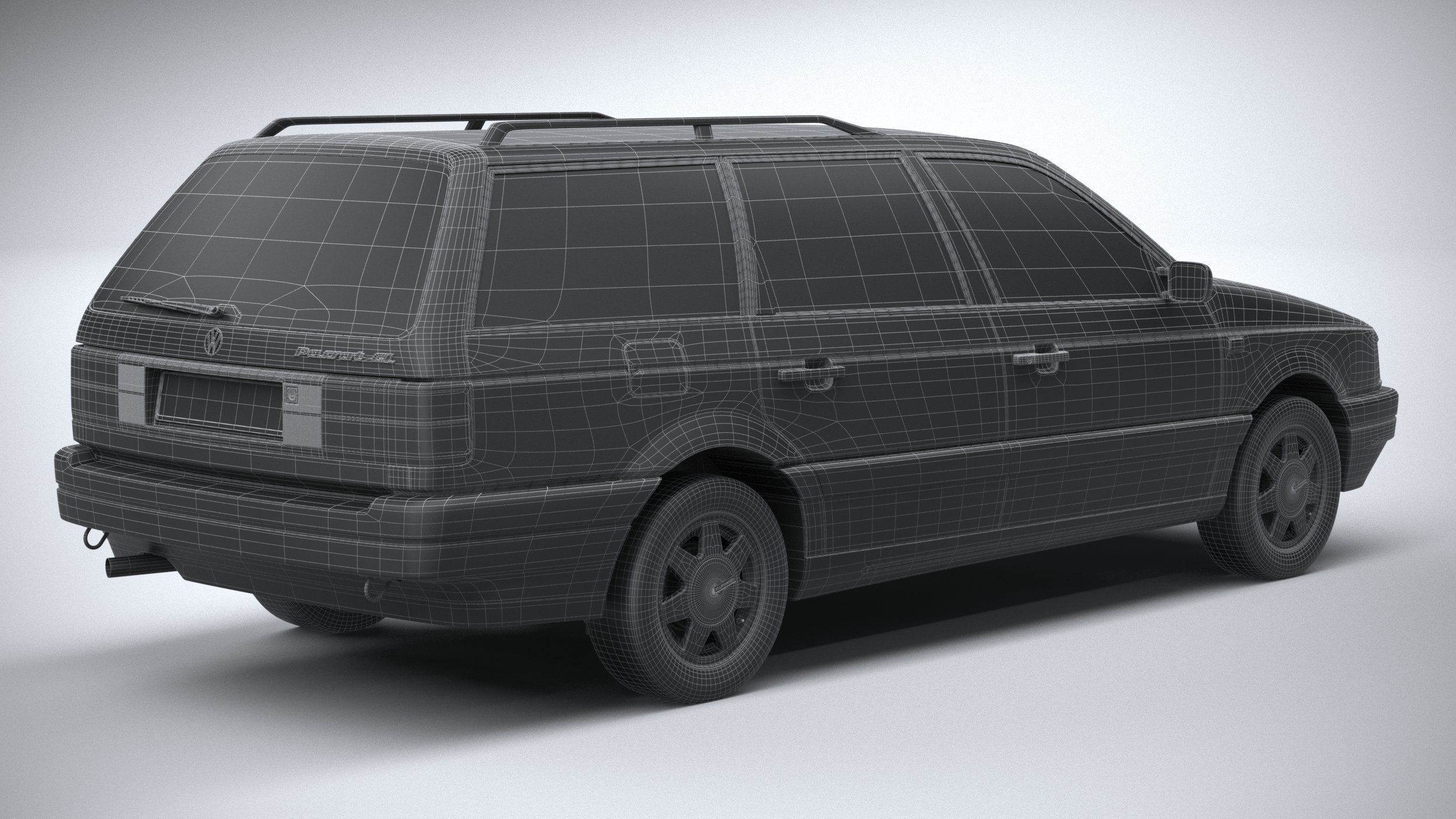 Volkswagen Passat B3 variant 3D model_29
