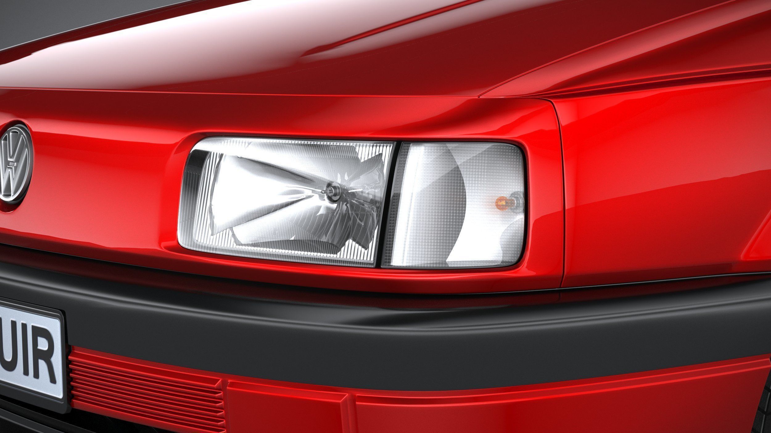 Volkswagen Passat B3 variant 3D model_14