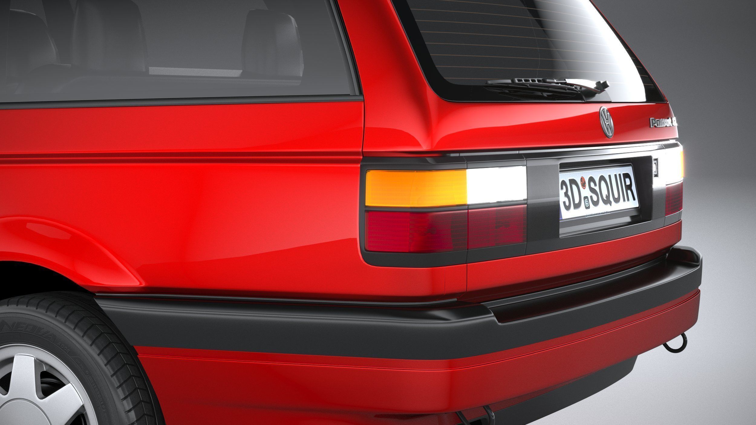 Volkswagen Passat B3 variant 3D model_6