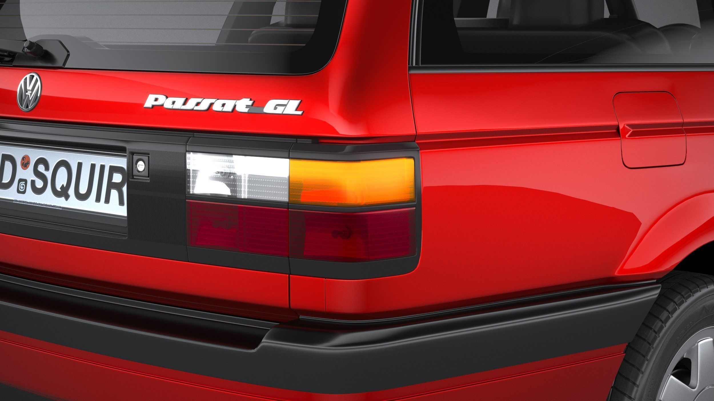 Volkswagen Passat B3 variant 3D model_18