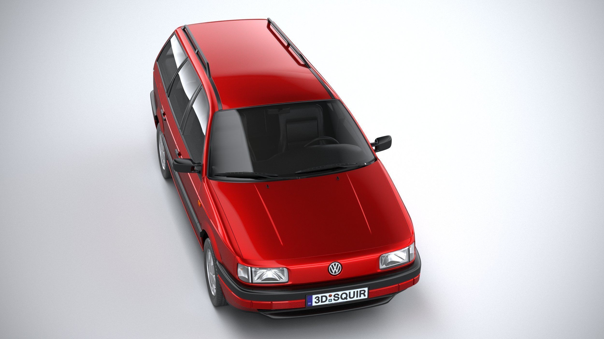 Volkswagen Passat B3 variant 3D model_12