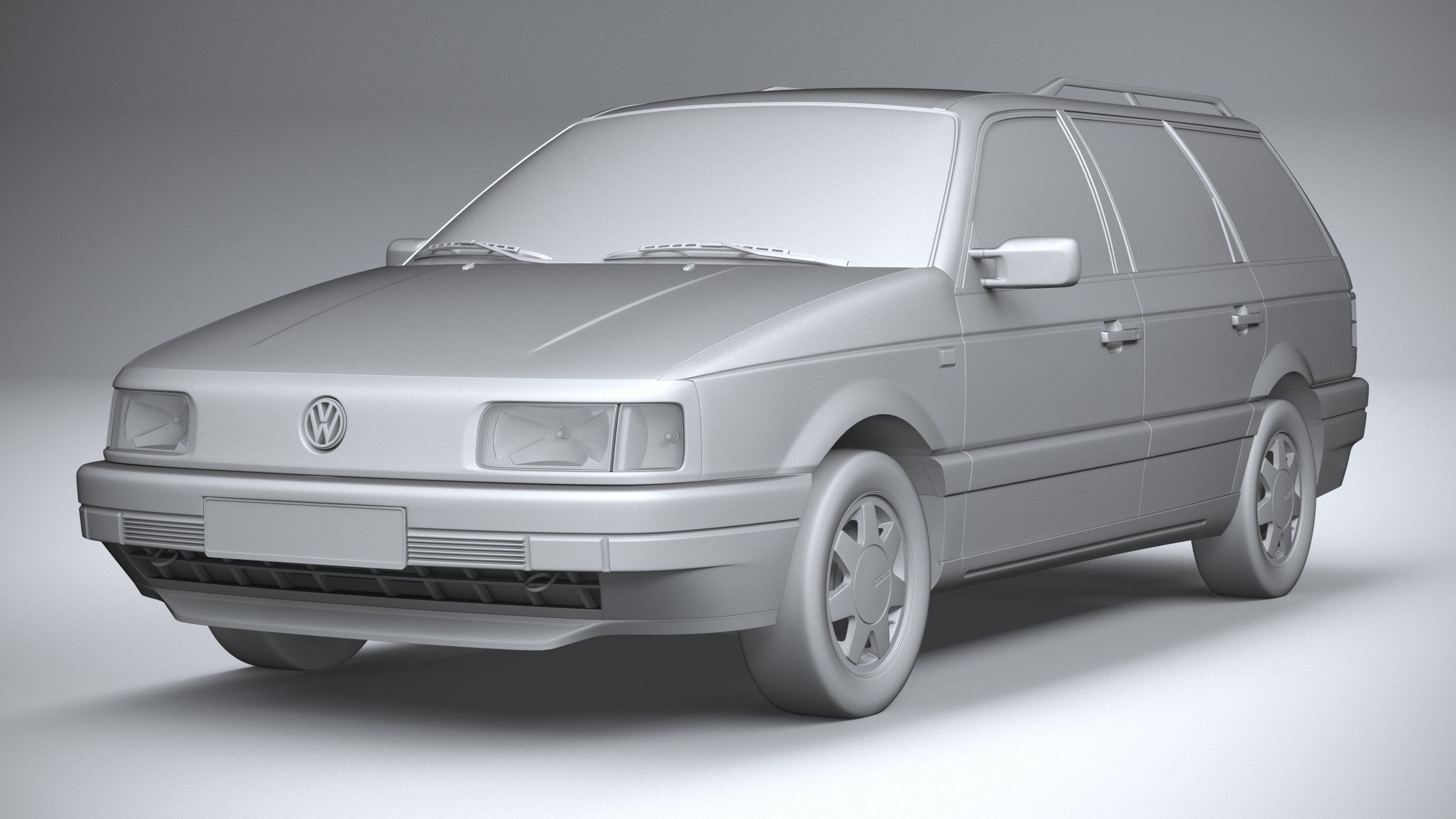 Volkswagen Passat B3 variant 3D model_20