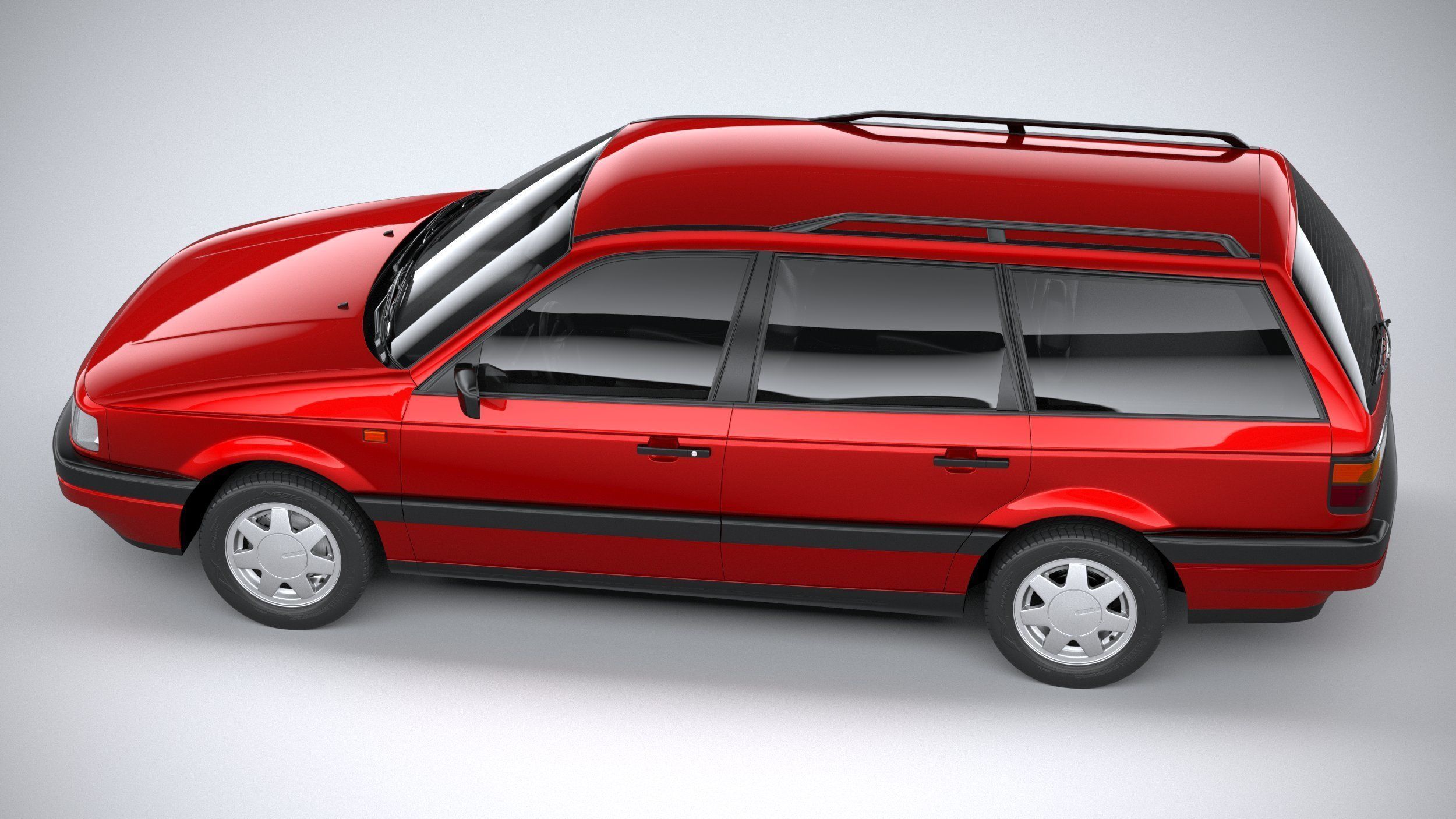 Volkswagen Passat B3 variant 3D model_9