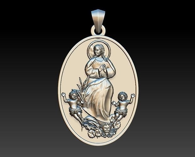 Immaculate Conception - Imaculada Conceicao  3D print model