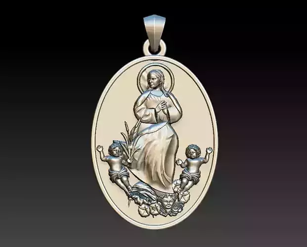 Immaculate Conception - Imaculada Conceicao  3D print model