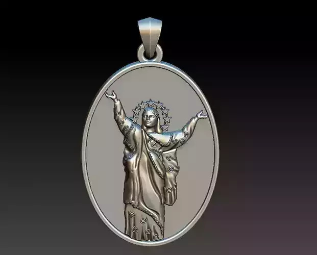 Our Lady Of Glory - Nossa Senhora da Gloria 3D print model