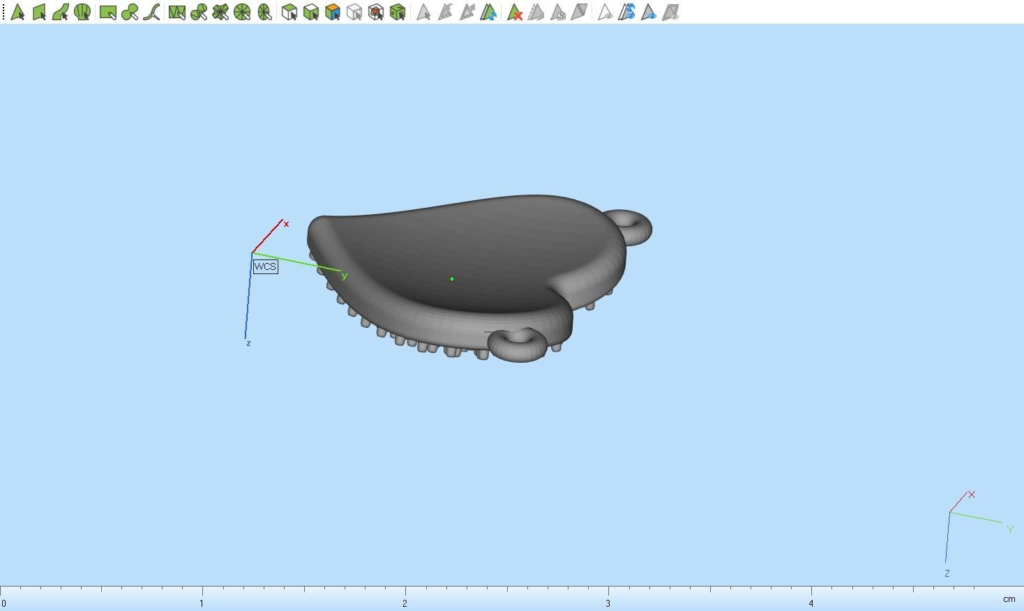 Heart pendant  3D print model_14