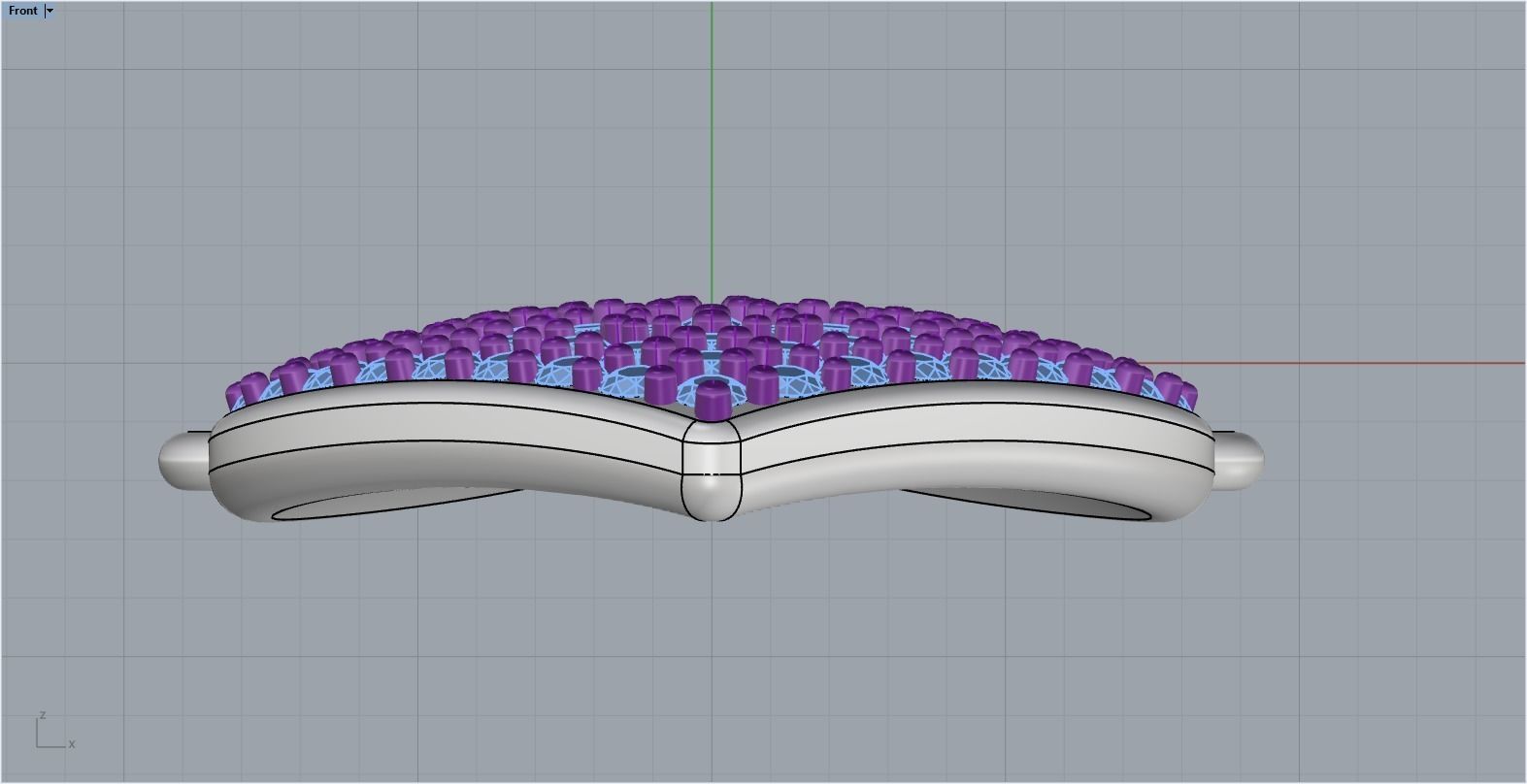 Heart pendant  3D print model_6