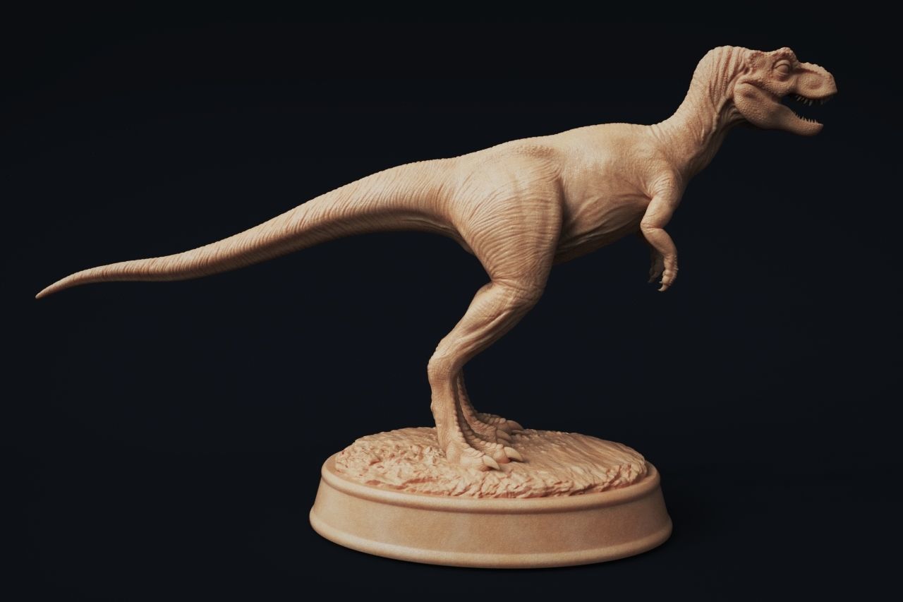 The Lost World Juvenile Tyrannosaurus Rex - 3D Print Model 3D print model_12