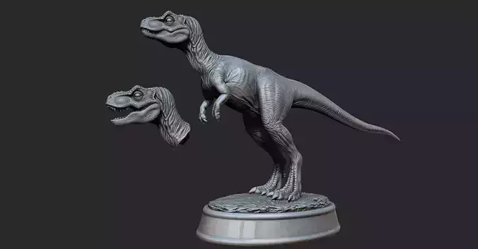 The Lost World Juvenile Tyrannosaurus Rex - 3D Print Model 3D print model