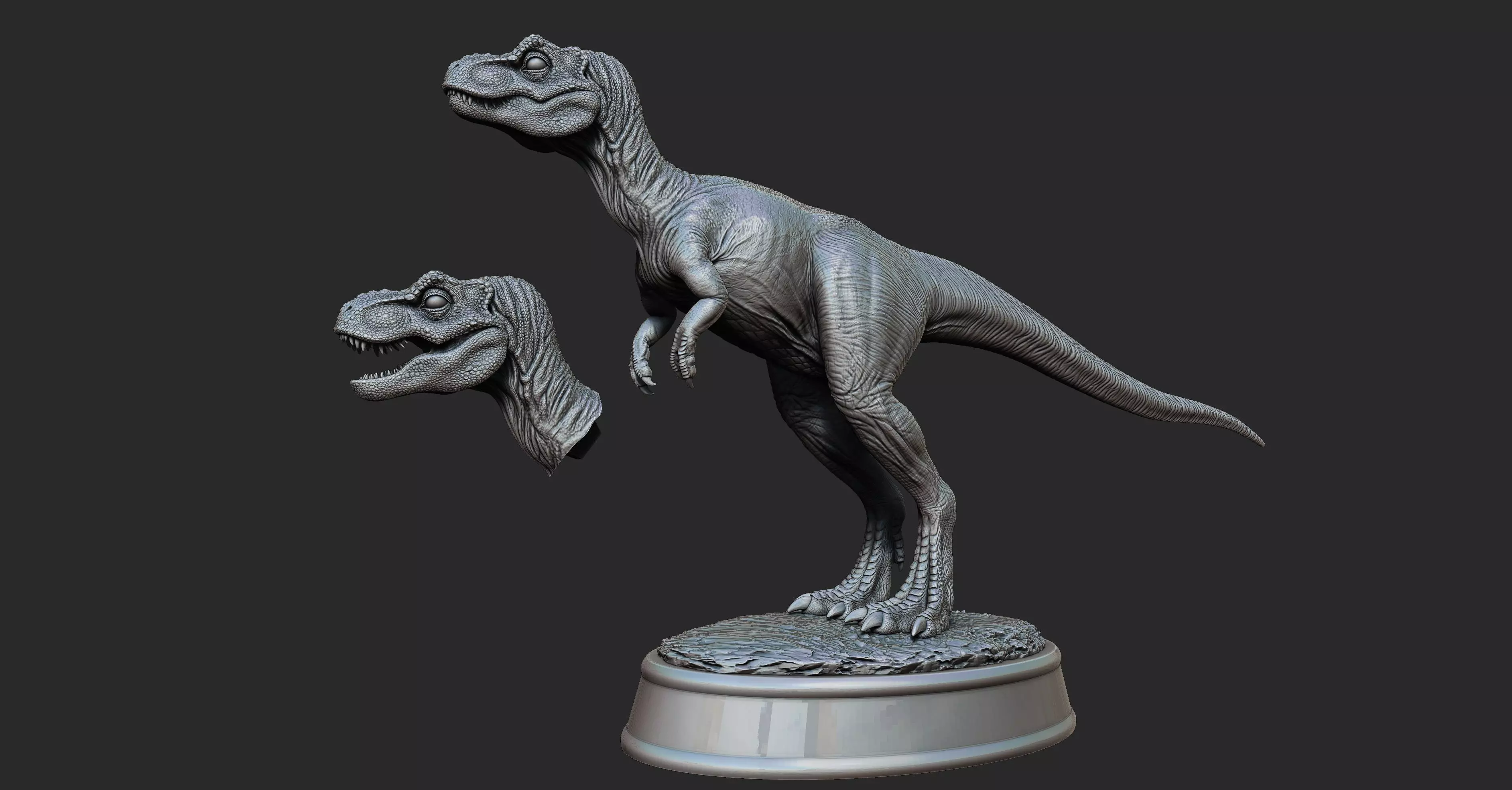 The Lost World Juvenile Tyrannosaurus Rex - 3D Print Model 3D print model_0