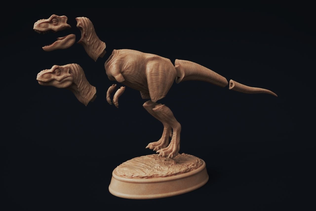 The Lost World Juvenile Tyrannosaurus Rex - 3D Print Model 3D print model_7