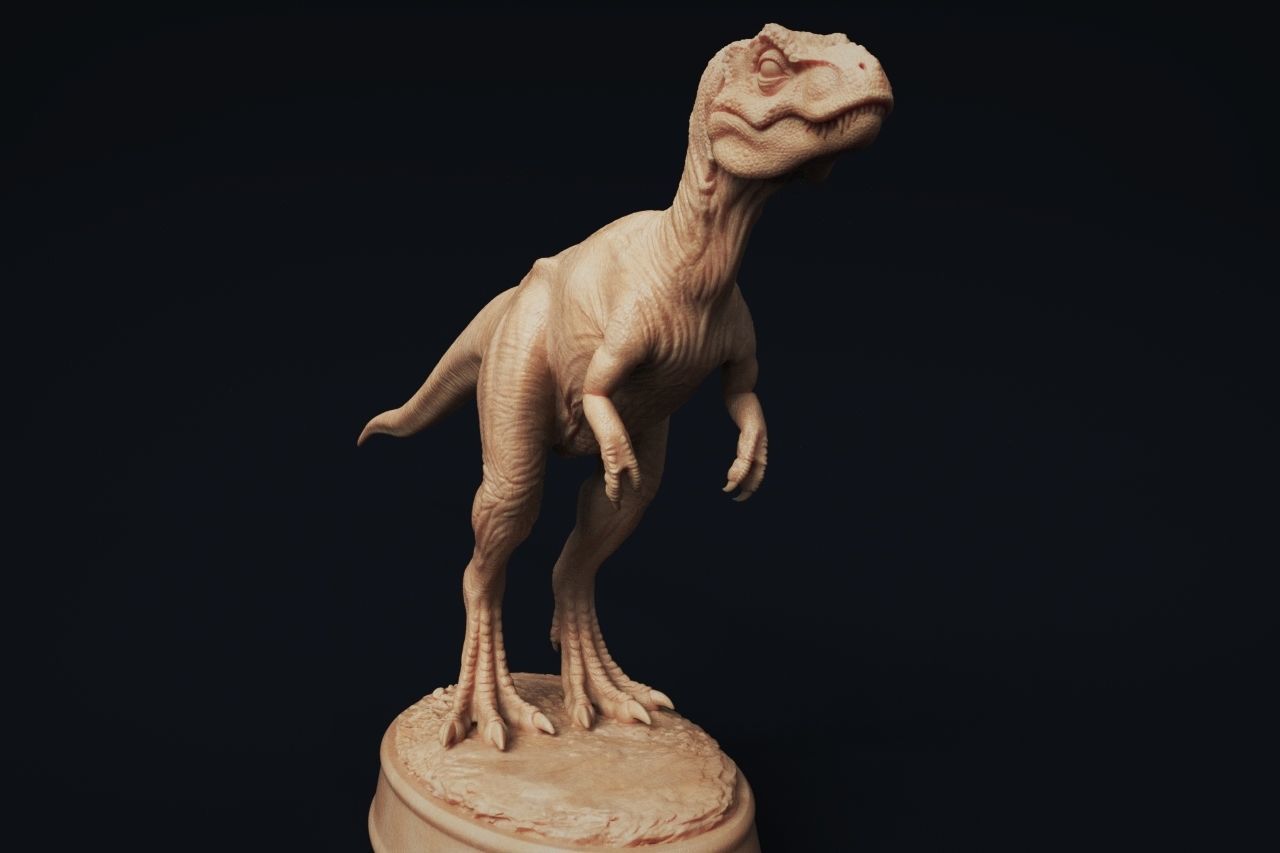 The Lost World Juvenile Tyrannosaurus Rex - 3D Print Model 3D print model_21