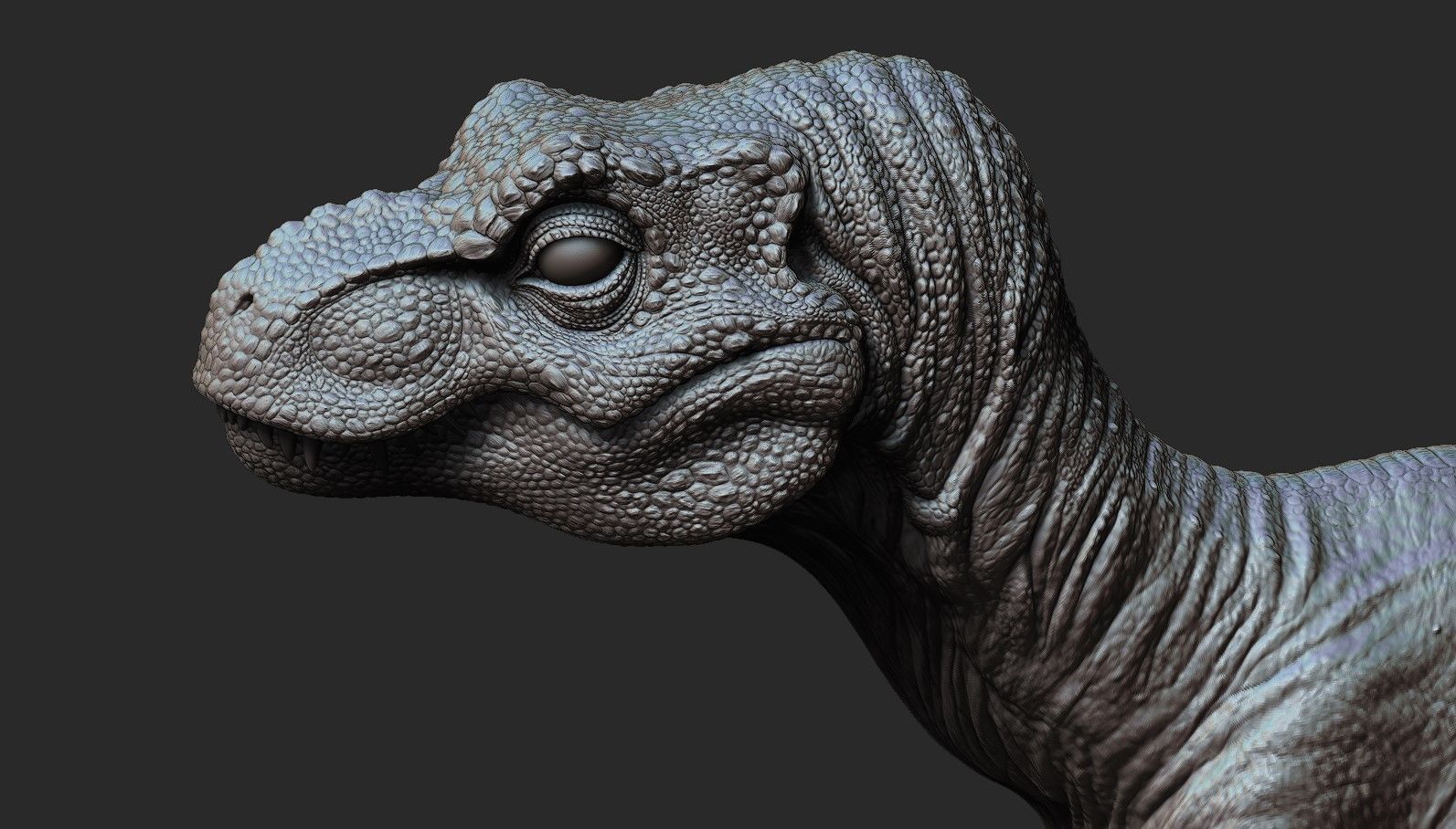 The Lost World Juvenile Tyrannosaurus Rex - 3D Print Model 3D print model_2