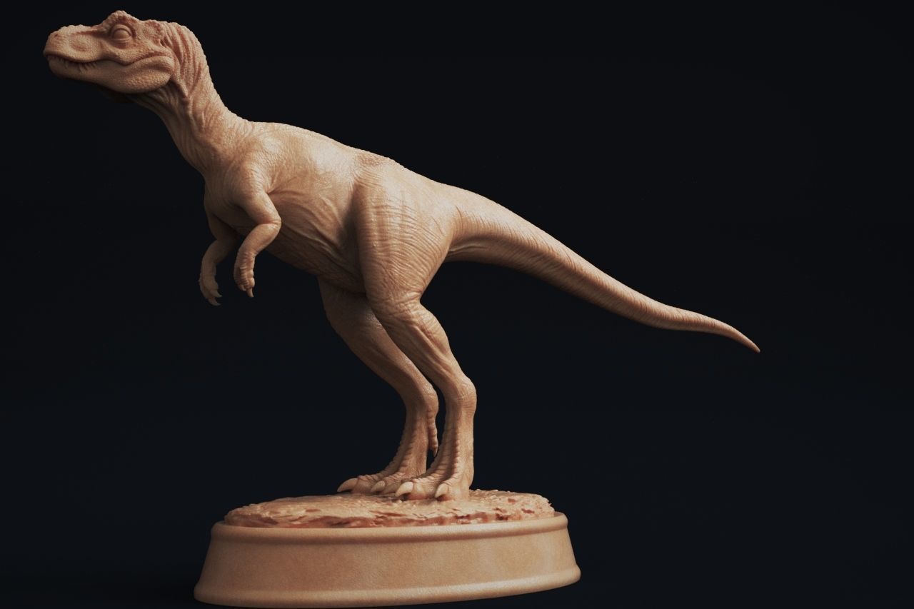 The Lost World Juvenile Tyrannosaurus Rex - 3D Print Model 3D print model_17