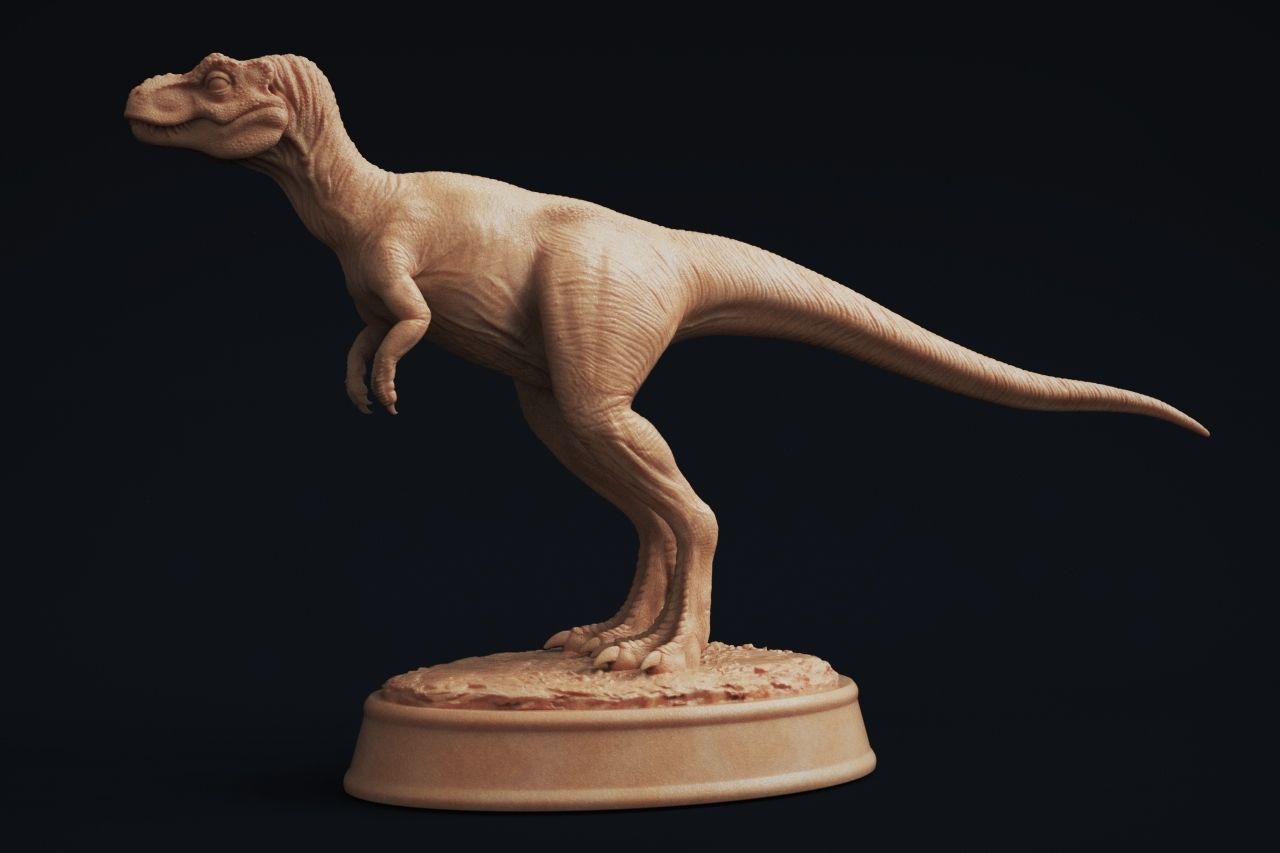 The Lost World Juvenile Tyrannosaurus Rex - 3D Print Model 3D print model_15