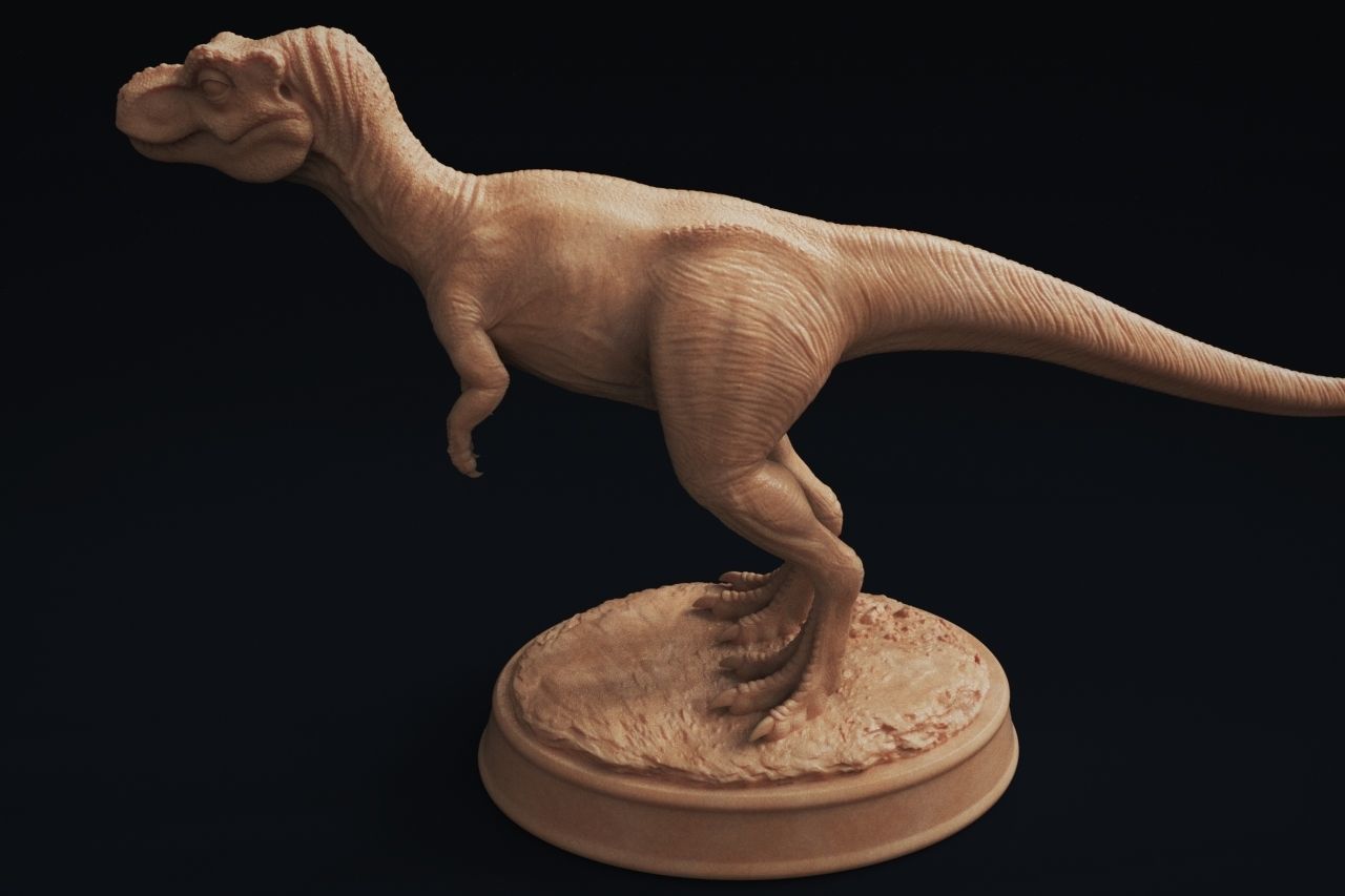 The Lost World Juvenile Tyrannosaurus Rex - 3D Print Model 3D print model_16