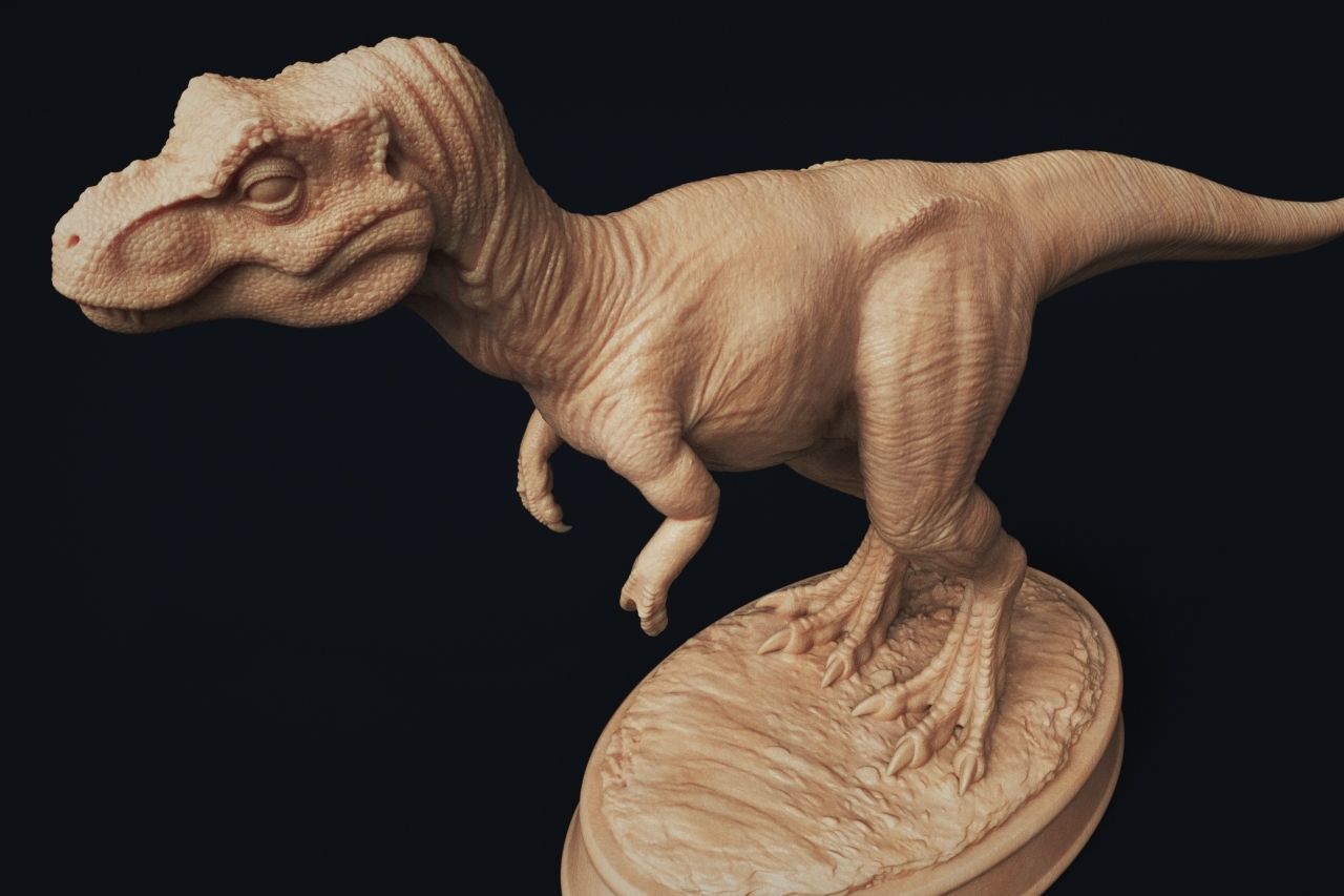 The Lost World Juvenile Tyrannosaurus Rex - 3D Print Model 3D print model_20
