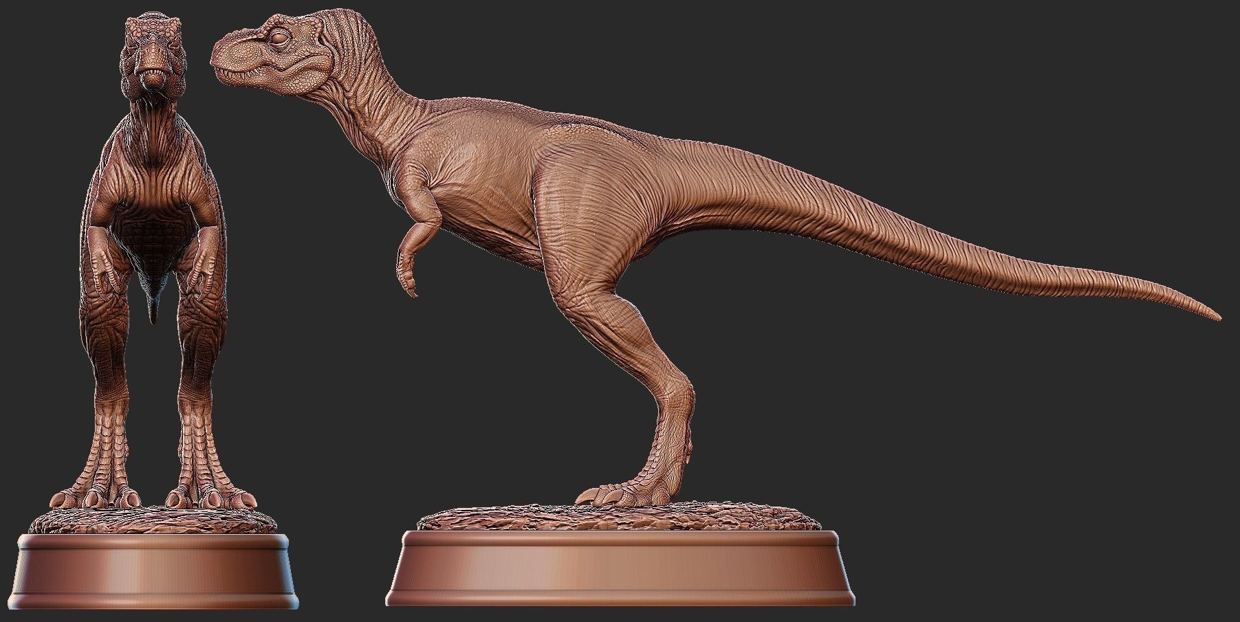 The Lost World Juvenile Tyrannosaurus Rex - 3D Print Model 3D print model_13