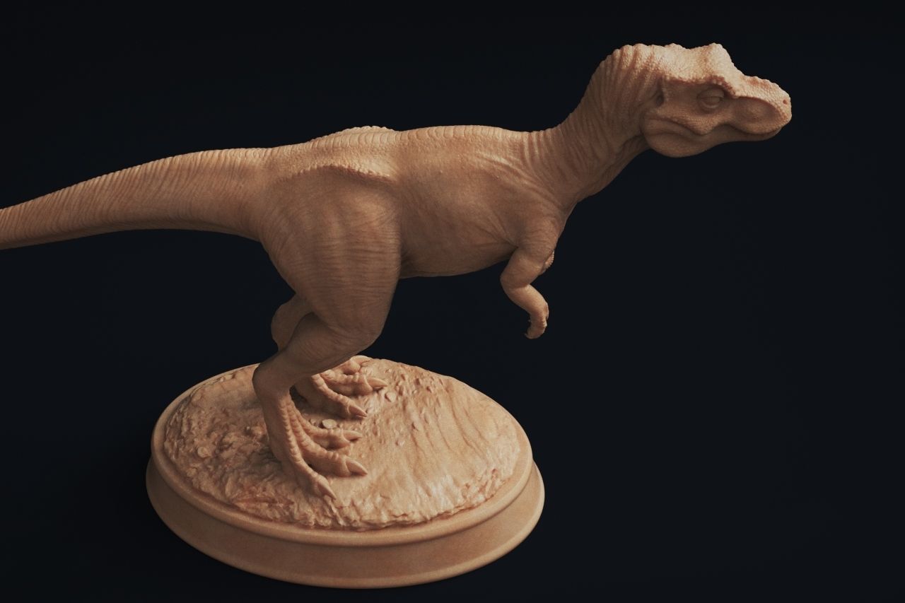 The Lost World Juvenile Tyrannosaurus Rex - 3D Print Model 3D print model_19