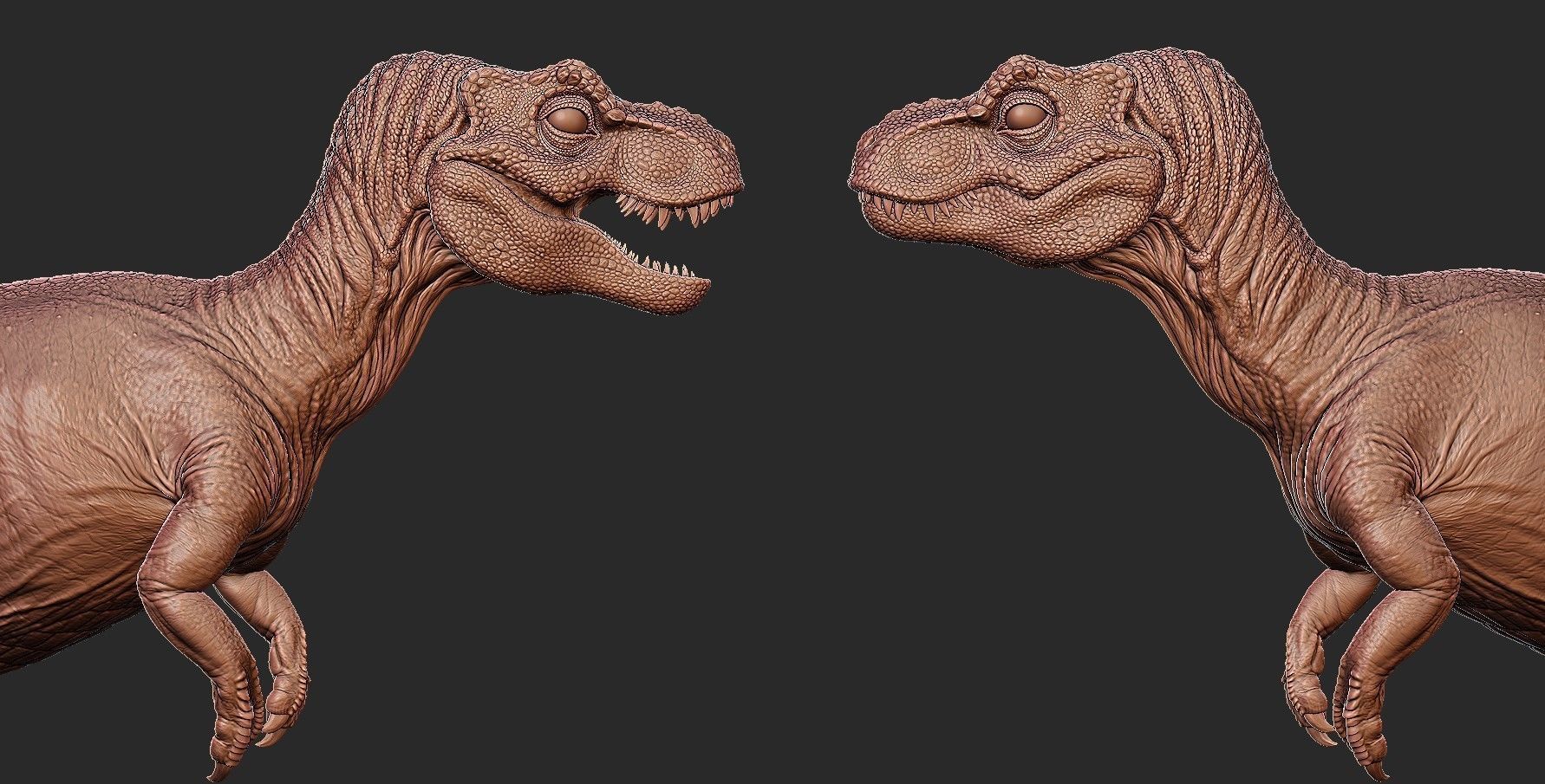 The Lost World Juvenile Tyrannosaurus Rex - 3D Print Model 3D print model_8