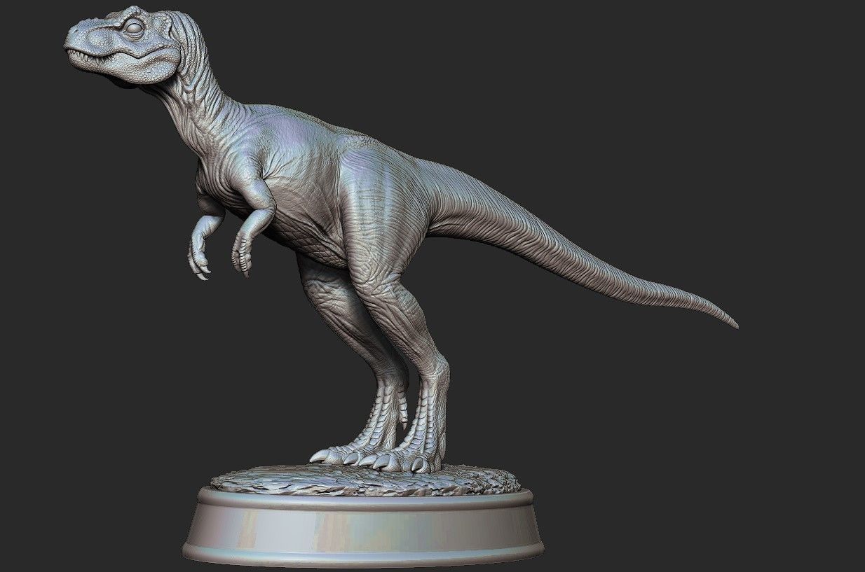 The Lost World Juvenile Tyrannosaurus Rex - 3D Print Model 3D print model_5