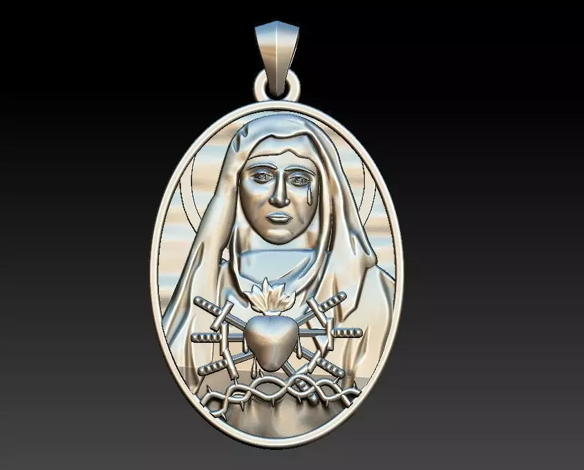 Our Lady of Sorrows - Nossa Senhora das Dores 3D print model