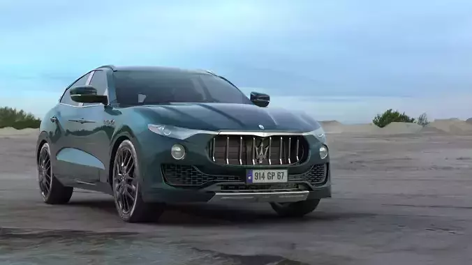 Maserati Levante Granlusso 3D model