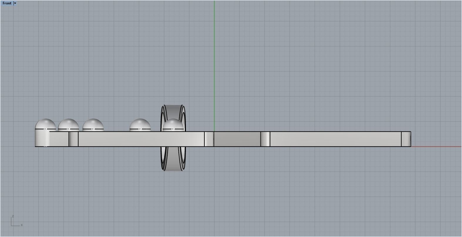 Letter K pendant 3D print model_8