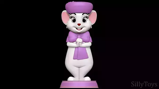 Miss Bianca - The Rescuers 3D print model