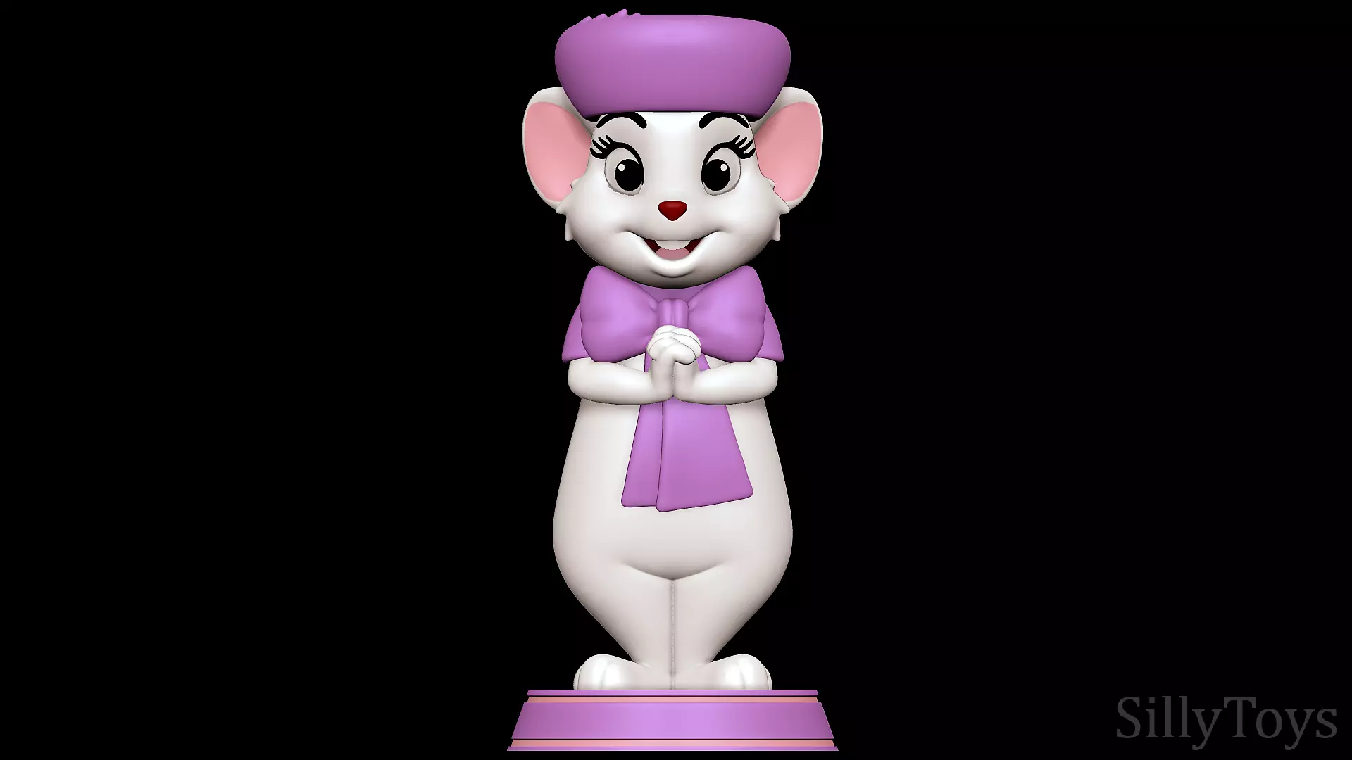 Miss Bianca - The Rescuers 3D print model_0