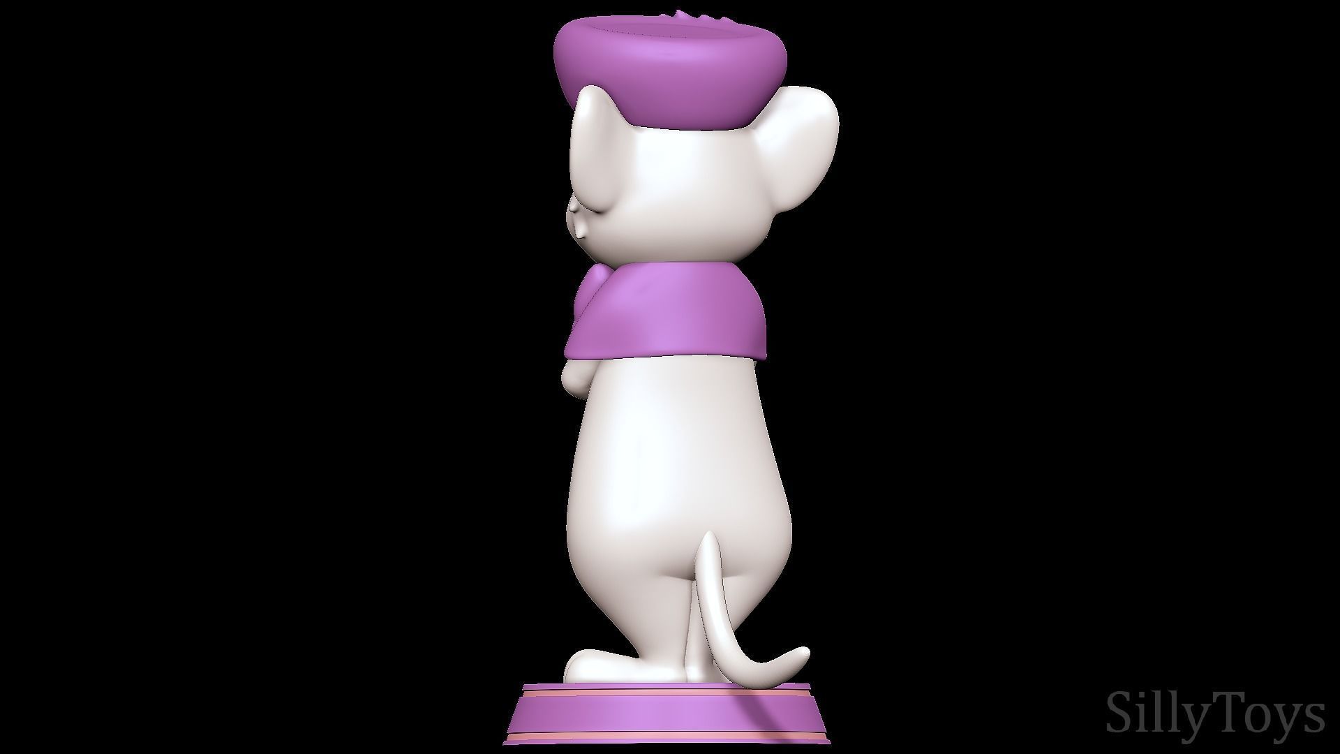 Miss Bianca - The Rescuers 3D print model_4