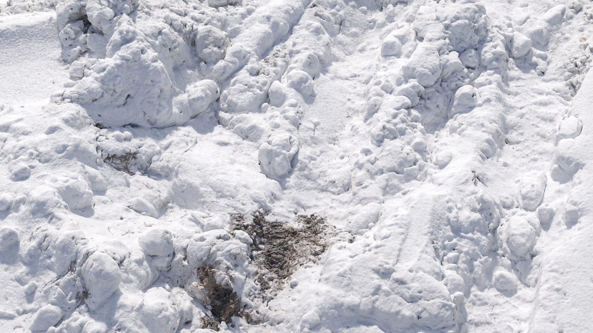 Hole in the snow 2 3D model_3