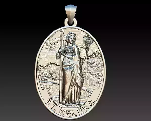 Saint Helena - Santa  3D print model