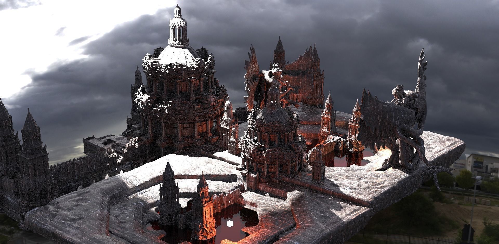 Hell gate City Embers Baptism 3D model_1