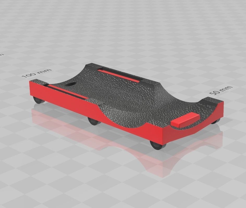 CAR CREEPER 1-10 SCALABLE UP TO 1-64 3D print model_3